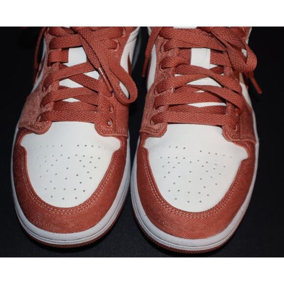 Nike Air Jordan 1 Low SE Canvas Sky J Orange FN3722-801 Womens New - Picture 2 of 11